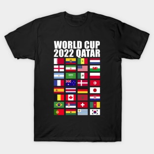 World Cup Qatar 2022 Nation T-Shirt